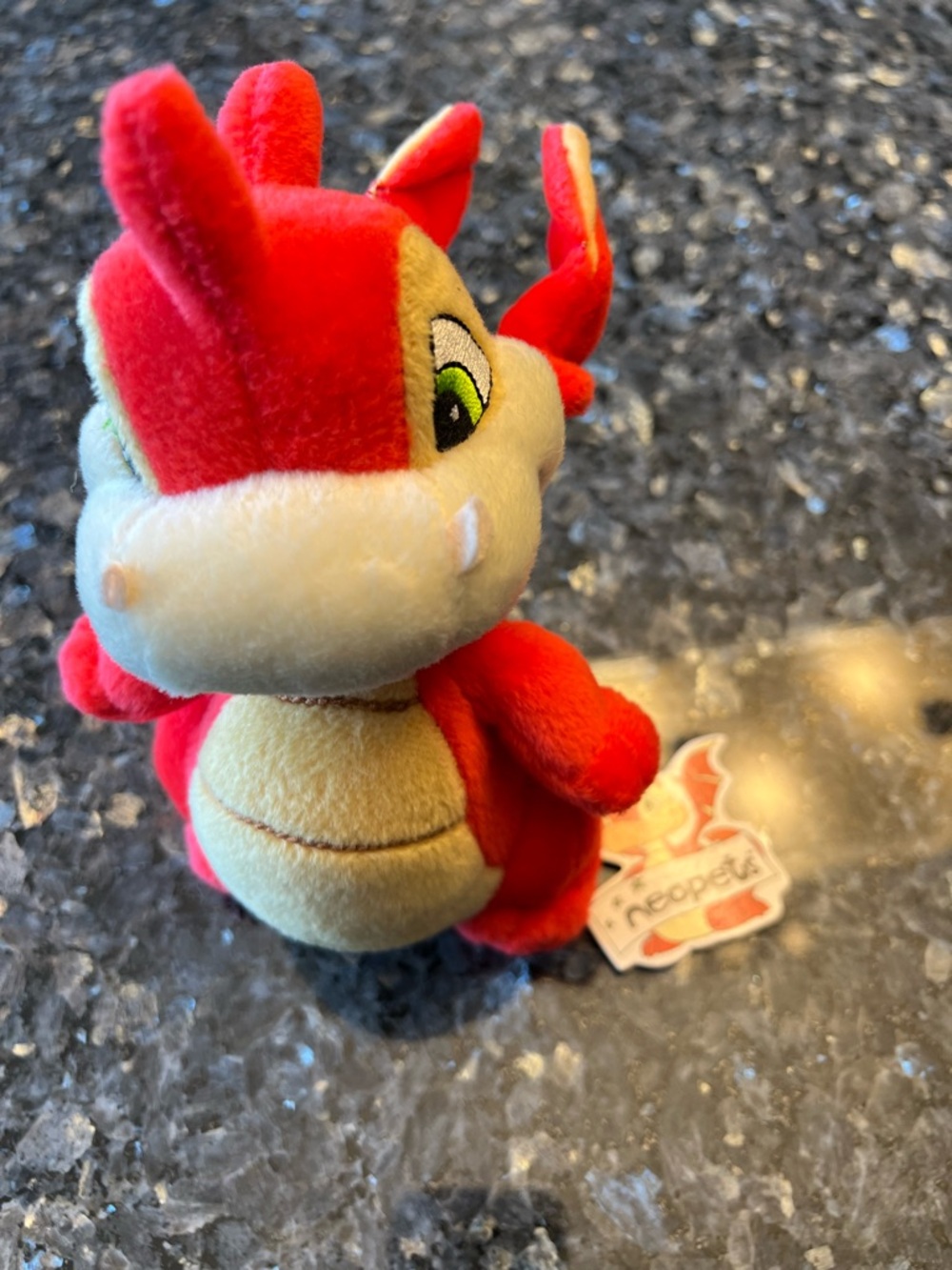 Red Plush Dragon Neopets Collectible Scorchio